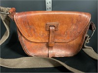 Hand made leather bag