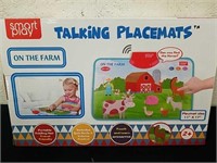 New, smart play Talking place mats on the farm