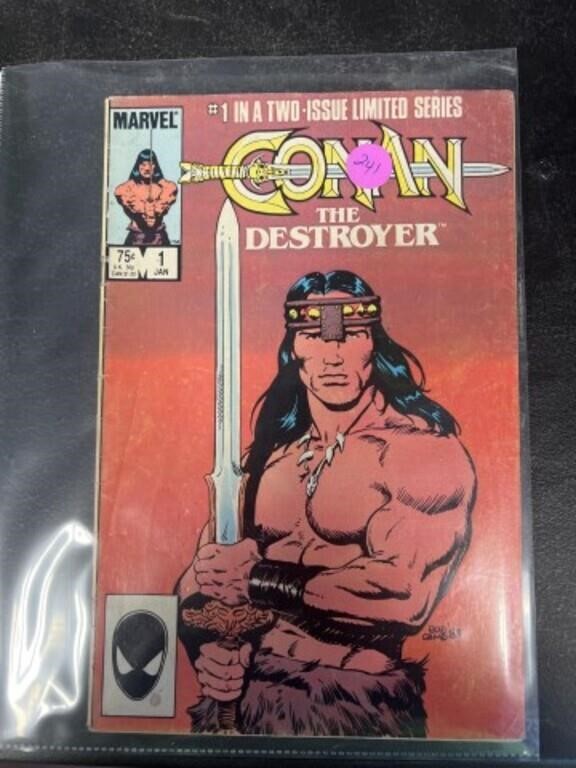 CONAN 75CENT 1989 THE DESTROYER COMIC BOOK