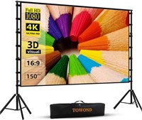 W2273  Towond 150'' Indoor Outdoor Projection Scre