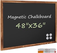 48"x36" Magnetic Chalkboard Black Board
