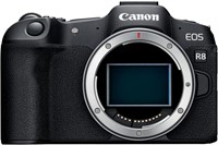 NEW $1900 Canon EOS R8 FullFrame Mirrorless Camera