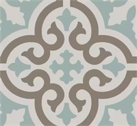 Case Casablanca Aqua Matte Ceramic Tile
