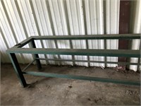 2' X 13' STEEL MATERIALS STAND