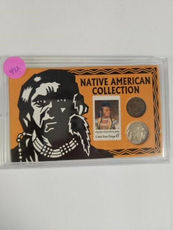 NATIVE AMERICAN COLLECTION 1899 INDIAN HEAD