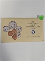 1990 UNITED STATES MINT UNCIRCULATED COIN SET W/