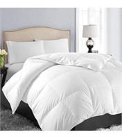 NEW $63 (Q) Quilted Down Alternative Comforter