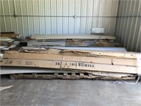 3 PALLETS OF ASSORTED VINYL SIDING MATERIALS