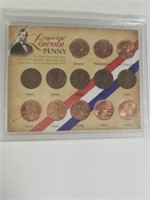 LEGEND OF THE LINCOLN PENNY 13 COINS FROM 1920'S