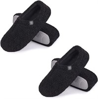 R7168  HomeTop Women's Fuzzy Loafer Slippers 7-8