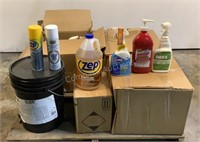 Mixed Lot of ZEP Cleaners & More