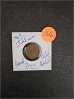 1907 F INDIAN HEAD PENNY
