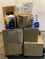 Mixed Lot- Cleaners & Automotive Fluids