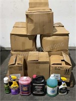 Mixed Lot- Cleaners & Automotive Fluids