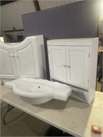 3-piece vanity set including sink,