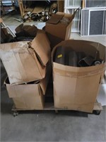 7 BOXES OF ASSORTED DOWNSPOUT ELBOWS