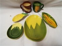 (2) Corn Design Spoon Rests & (2) Made in Ozarks