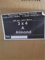 (300) 3X4 A ELBOW - ALMOND