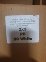 (390)2X3 30 DEGREE PB - WHITE