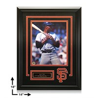 Willie Mays San Francisco Giants Framed Signed