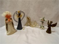Christmas Tree Angel - Angel Ornament - Porcelain