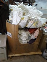Huge Gaylord w/ Bedding - Clothes Etc. Bring Boxes