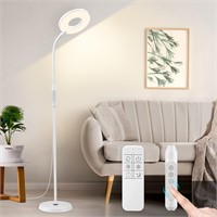 New $83 LED Floor Lamp WHITE