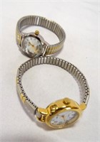 (2) Elastic Band Watches - Both CARRIAGE