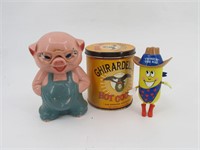 Vintage Toys Twinkie Doll Piggy Bank Canister