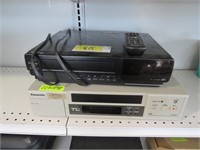 Lot - (2) Misc. VCRs