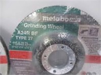 1 LOT 5-METABO HPT GRINDING WHEEL