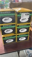 1 LOT 6-EMERALD LINE VOLTAGE HALOGEN BAFFLE