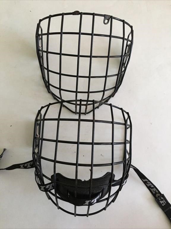 2 Bauer Ice Hockey 1 FM 3000 L Face Shield Mask