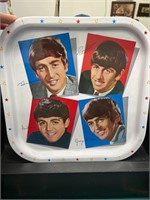 Vintage Original Beatles Metal Tray-NOS Mint Cond