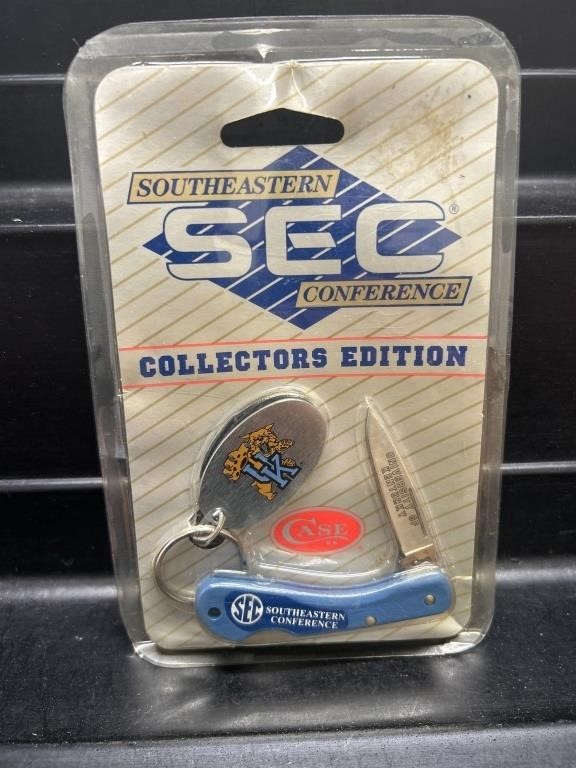 Vintage Kentucky Wildcats SEC CASE Knife In Pkg