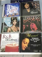 lot of 1980s cd music James Brown Whitney Houston