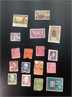 Lot 3 Cent 4 Cent 6 and 9 Cents Stamps Presidents