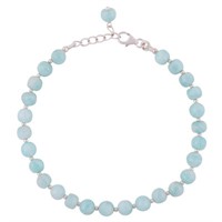 Sterling Silver Amazonite Bracelet