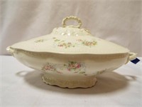 Edwin M. Knowles China Co Lidded Serving Dish