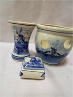 Hand Painted Delft Blue Delft-Blauw Holland