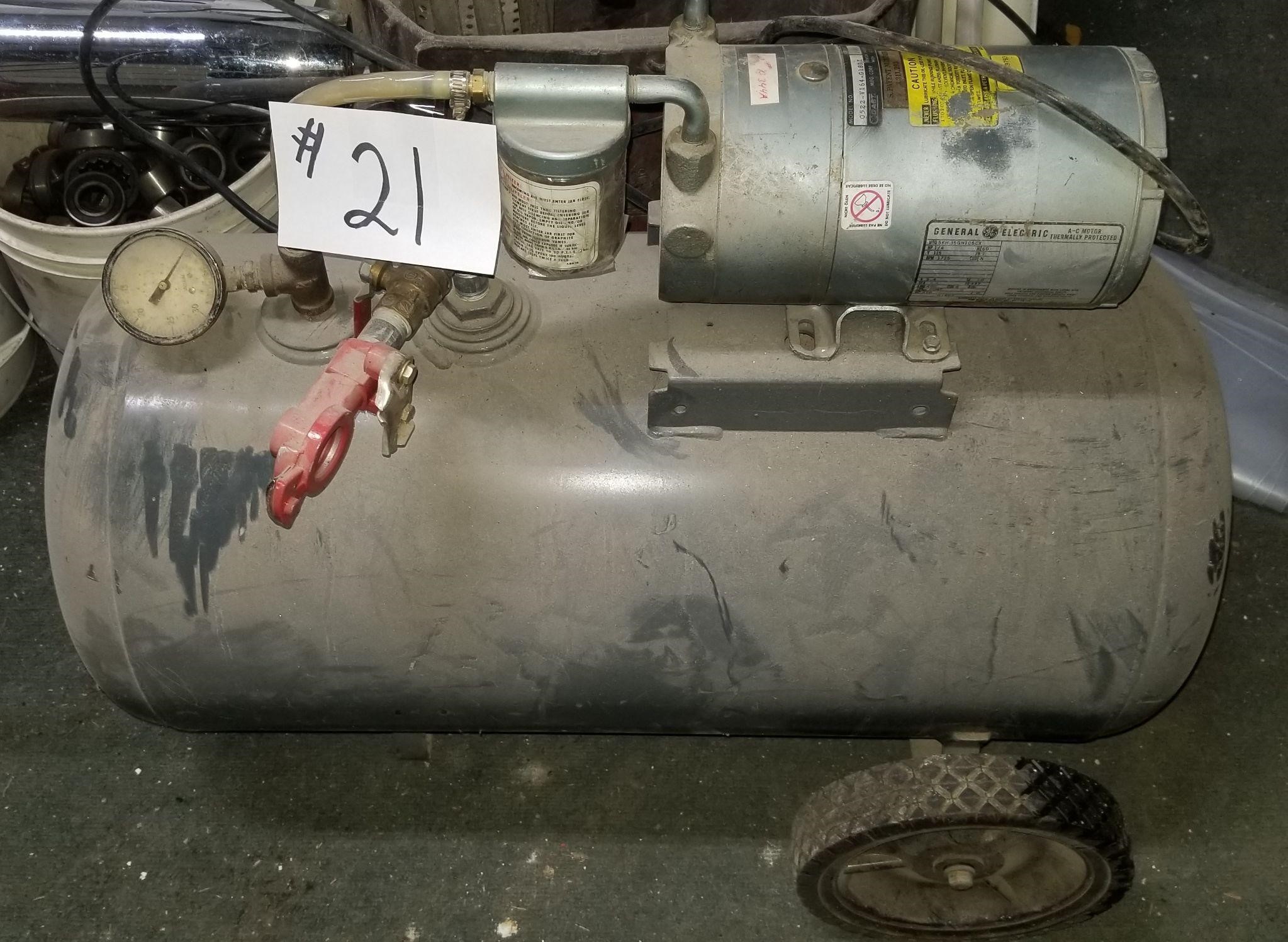 General Electric Air Compressor-untested