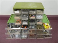 Plastic Utility Drawers With Contents Small,
