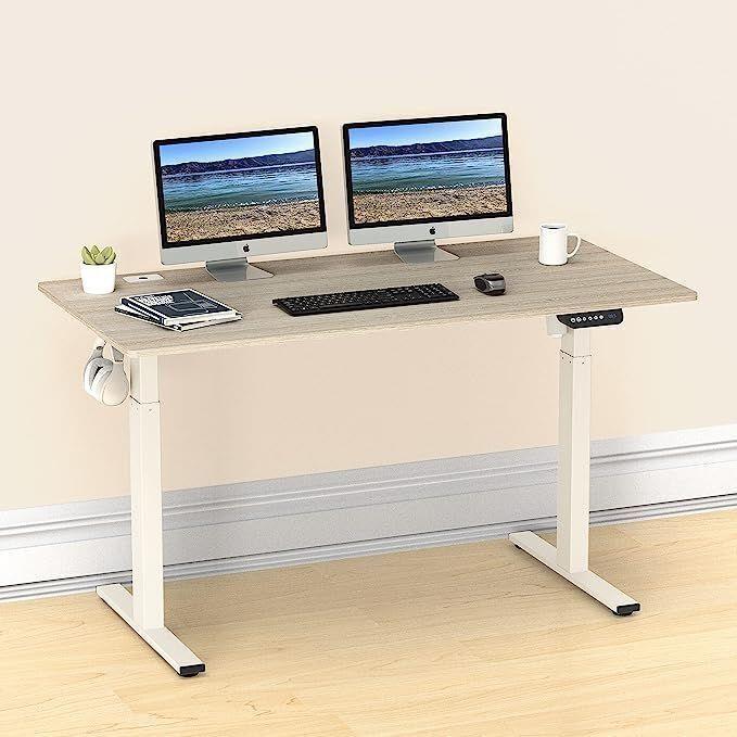 *Standing Desk Dual Motor. Adj 3 Stages 55"W x28"H