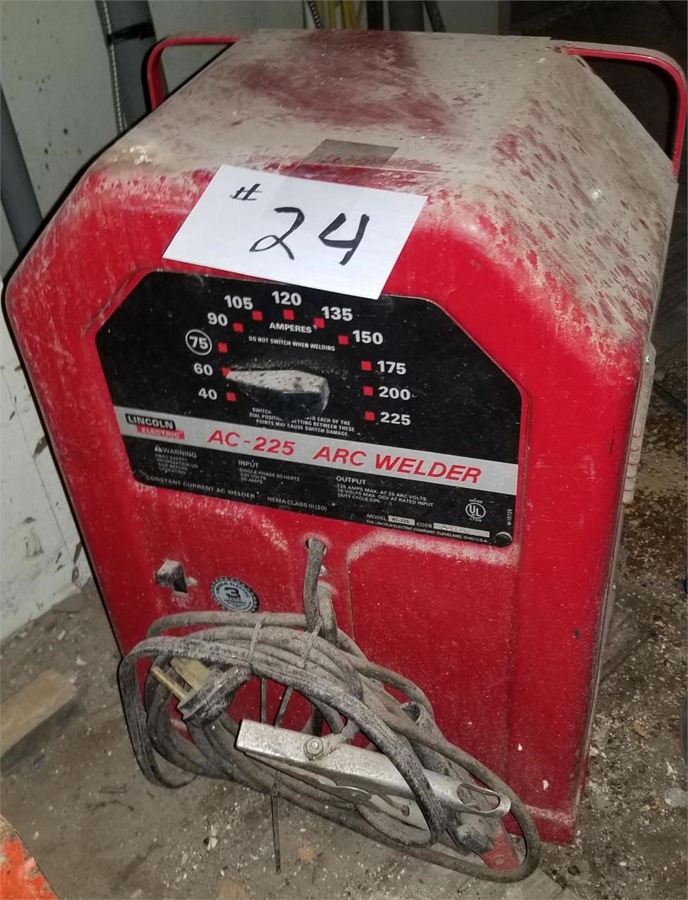 Lincoln AC 225 Arc Welder-untested