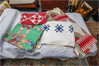 Box of (4) Cutter Quilts