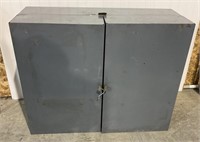 Metal Cabinet With Shelves 30 x 11 x 24