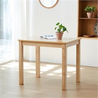 Livinia Cabin 33.5" Wooden Dining Table