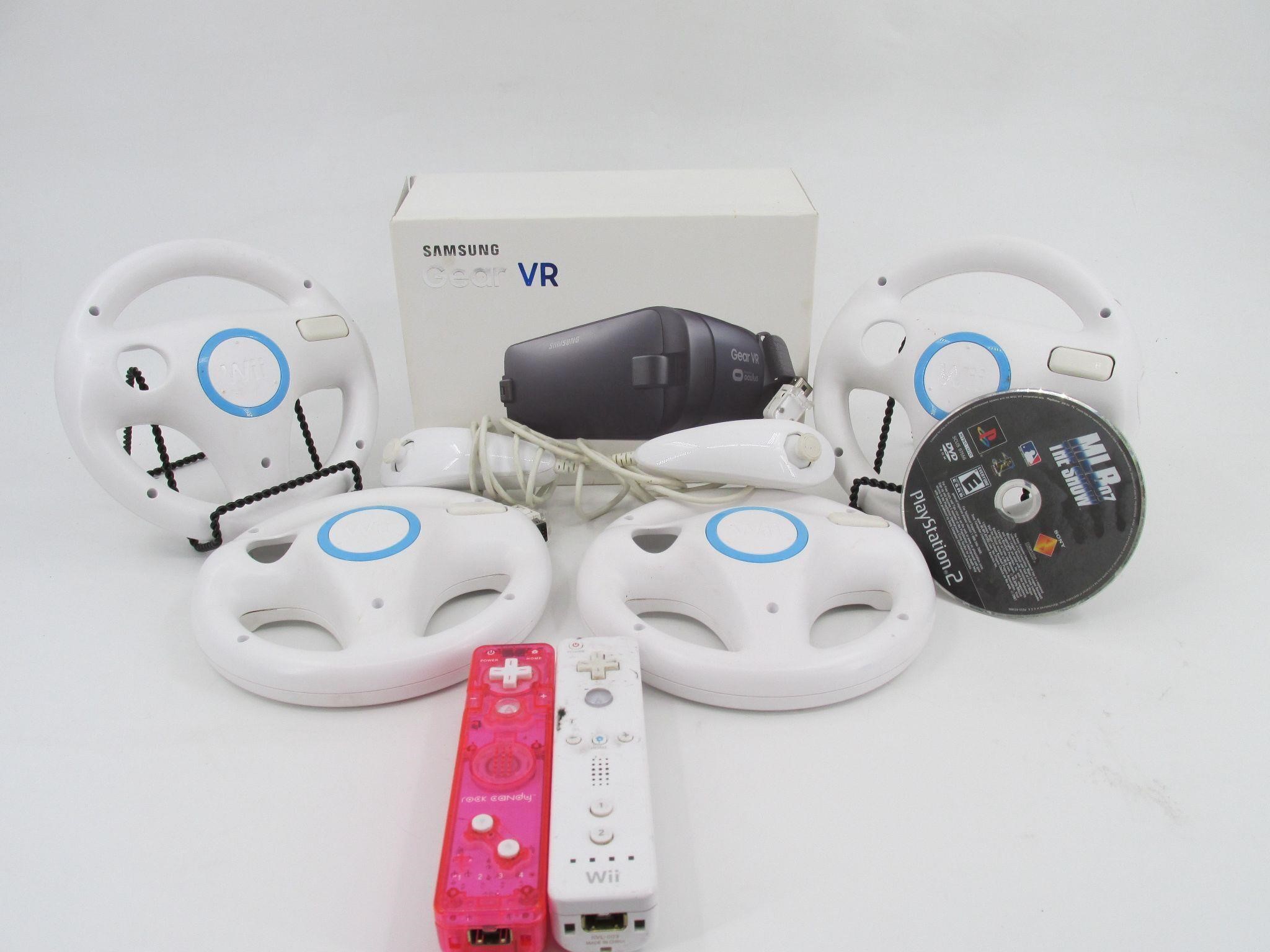 Nintendo Wii Steering Wheels Contollers VR Headset