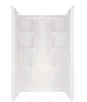 Delta 48"X34" Shower Wall Set In High Gloss White
