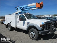 (DMV) 2008 Ford F-550 Terex Boom Truck